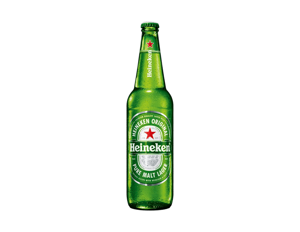 CERVEJA HEINEKEN PURE MALT LAGER GARRAFA 600 ML (CX 12 UN)